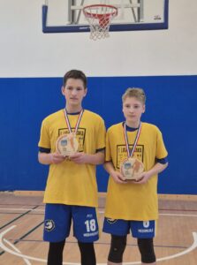 Filip Pleh najbolji strijelac lige U13 regije Sjever i Endi Hatlak najbolji igrač lige U13 regije Sjever