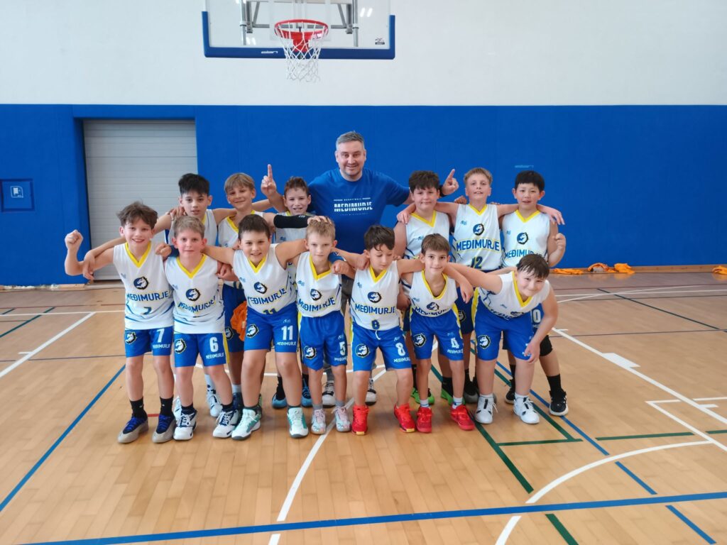 Ekipa Međimurja U11 koja je izborila državnu završnicu