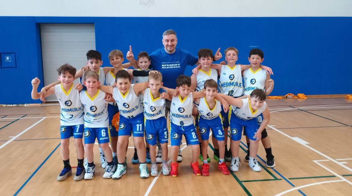 Ekipa Međimurja U11 koja je izborila državnu završnicu