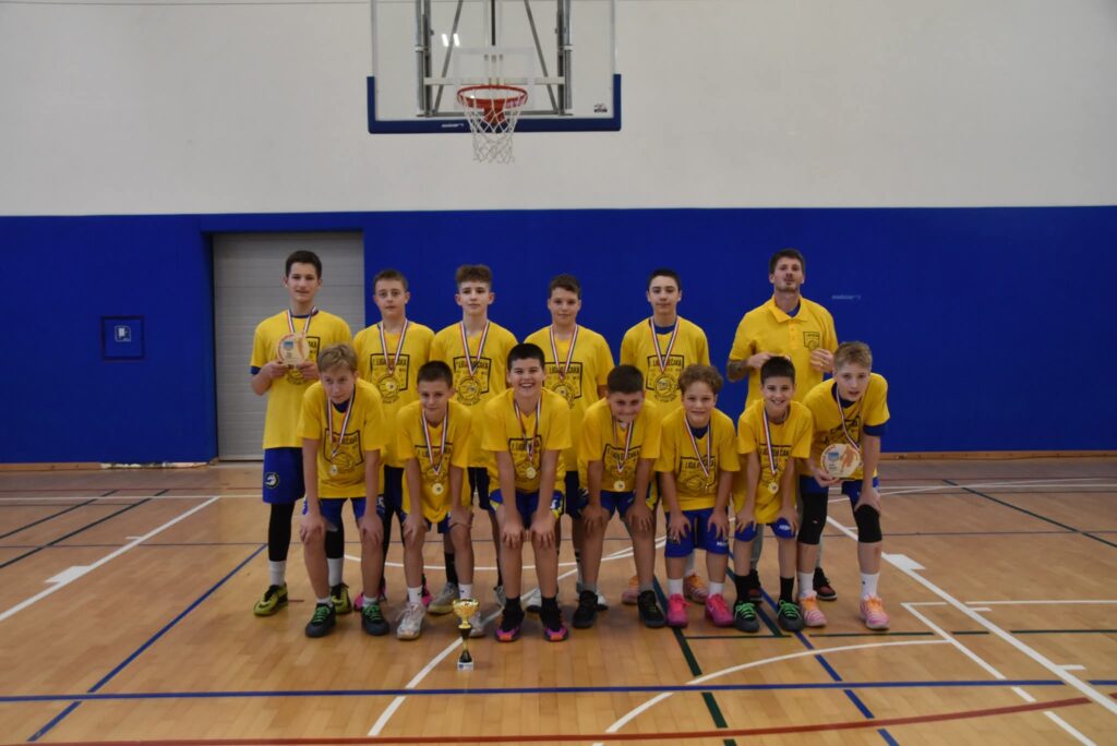 Ekipa U13 Međimurja koja je igrala All-star utakmicu