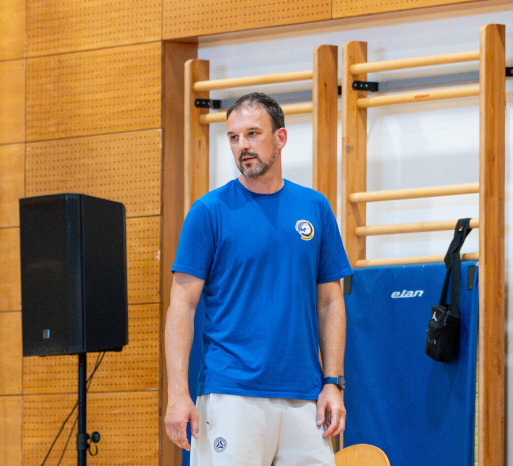 Trener Danijel Krajačić