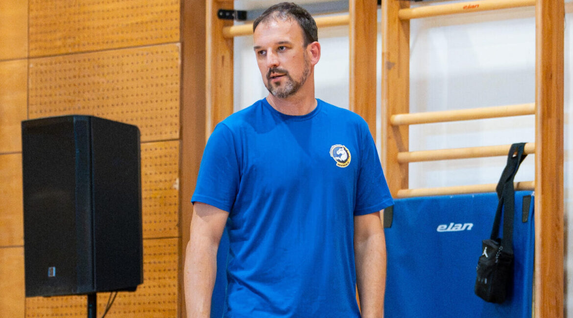 Trener Danijel Krajačić