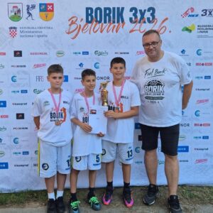 3x3 ekipa Međimurja 1 U12 okitila se broncom u Bjelovaru